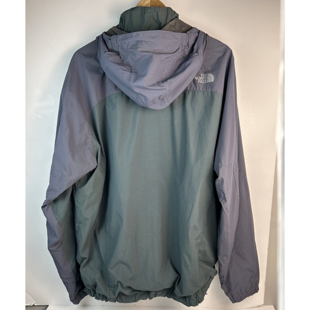 Vrg The North Face Hydrenalite Windbreaker Jacket Mens XLarge Teal And Gray - Picture 6 of 11